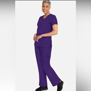 Purple label by healing hands women’s Tori yoga scrub pants